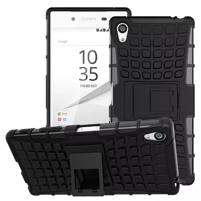 Exsclusive Rugged Armor Sony Xperia Z5 Z5+ Plus Premium Dual Case Casing Cover Hp Best New