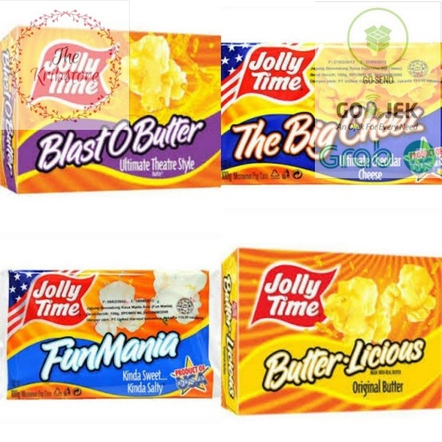 

Jolly Time Popcorn All Variants