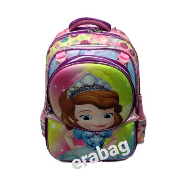 Tas ransel anak sekolah SD karakter Genic import