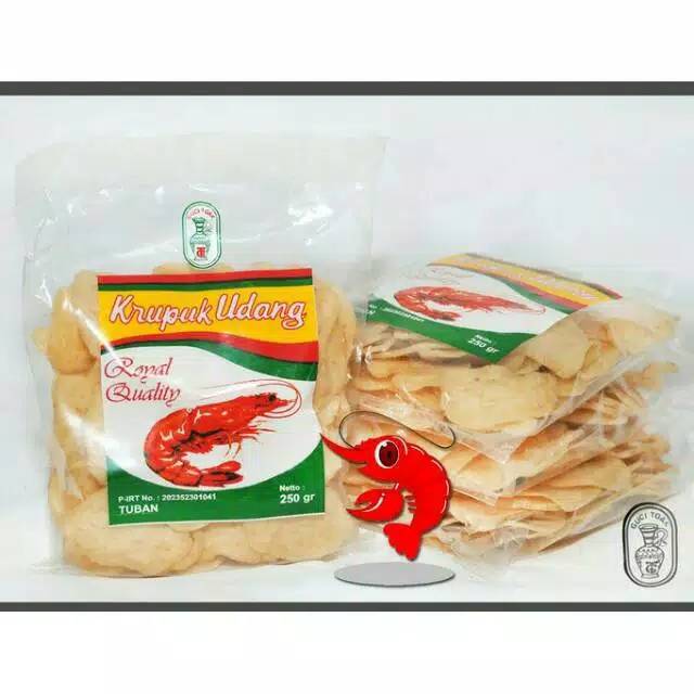 

Krupuk Udang Royal Quality Guci Toak 250gr asli Tuban