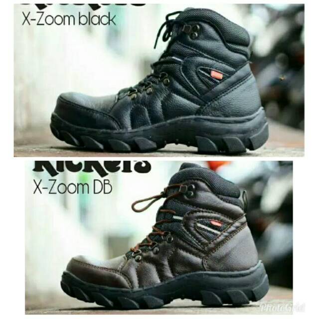 SEPATU SAFETY SEMI BOOTS KICKERS PRIA KULIT BOOT SAVETY BUT SEPTI BUTS SEVTI BOT SEPTY BOTS SEFTY