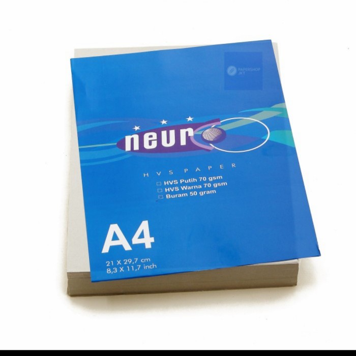 

Neuro Kertas Buram ukuran A4 (KS002)