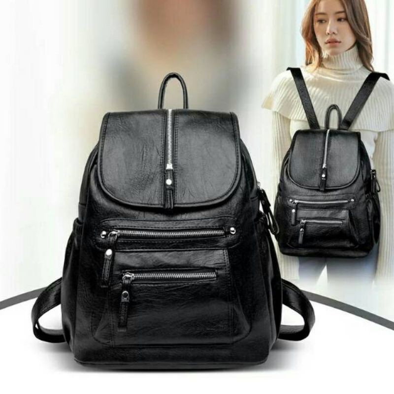 TAS WANITA CUCI GUDANG TAS RANSEL FASHION BACKPACK KULIAH