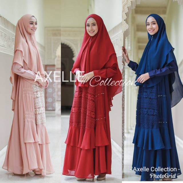 Lenora syar'i by Axelle Collection