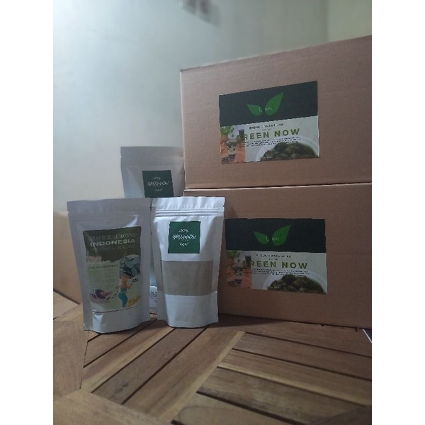 

bubuk cincau hijau 1box isi 12pcs