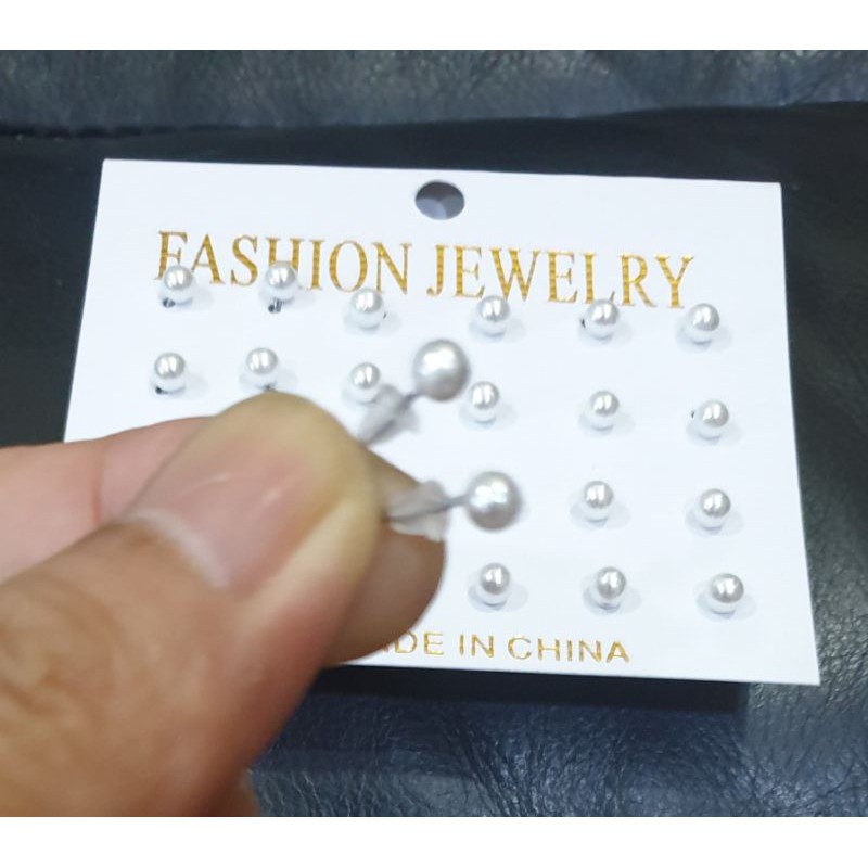 1 PASANG ANTING MUTIARA CANTIK MURAH