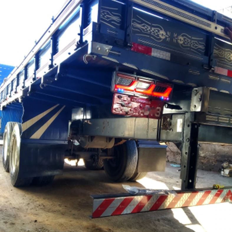 Lampu Stop lamp Stoplamp Aksesoris Variasi Lampu Belakang Lampu Atas Bamper Bumper Mobil Truk Truck Mobil Besar Mitsubishi Hino Tata Volvo UD Toyota Isuzu Kipas Dan Lain Lain Universal 12/24 Volt 46 cm