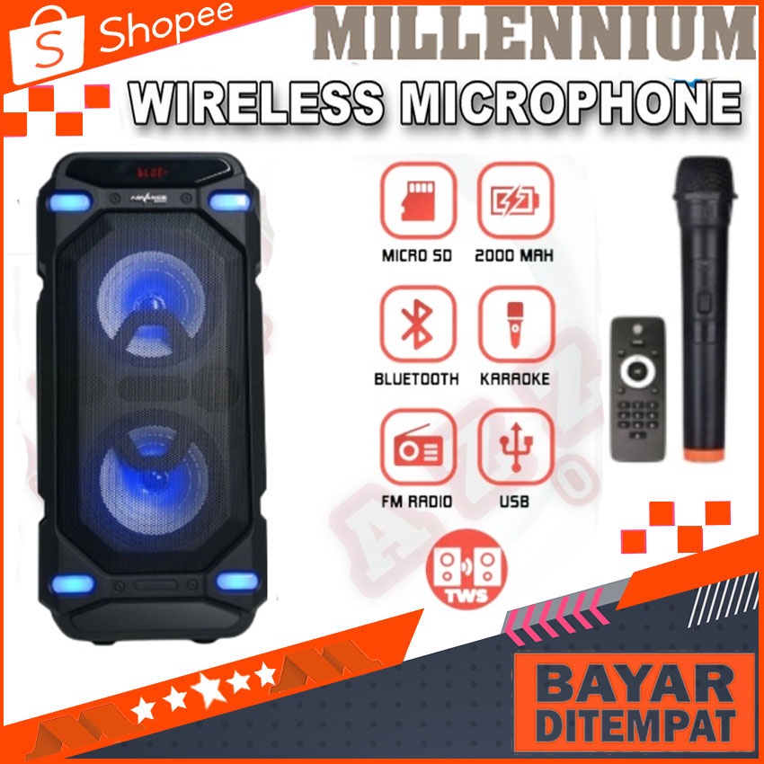 Advance K6D Speaker Meeting Speaker Portable Bluetooth Plus Mic