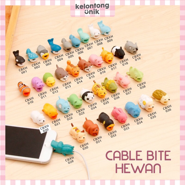 HEWAN - Cable Bite/ Pelindung Ujung Kabel/ Cable Saver/ Cable Protector