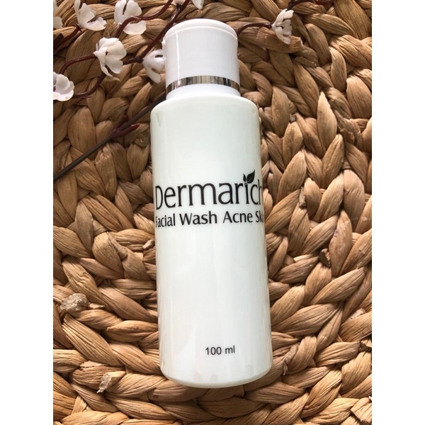 dermarich facial wash acne