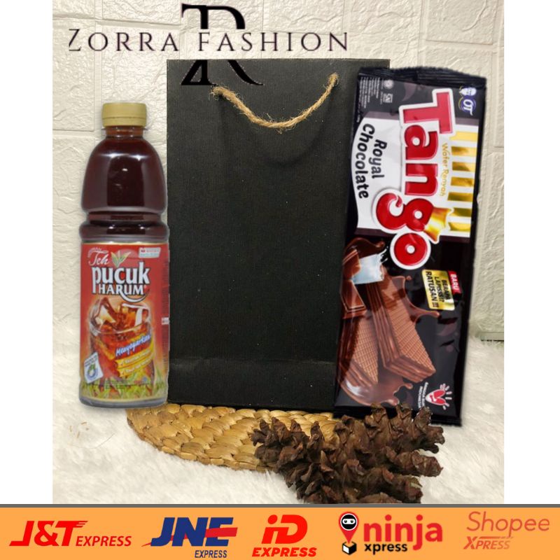 

PAPERBAG HITAM WAFER DAN MINUMAN MURAH 15 X 25/TAS KADO/TAS KERTAS