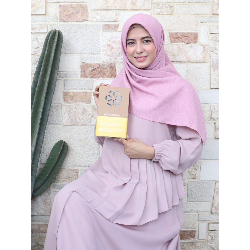 Jilbab Square Segiempat / Hijab Square Segiempat Superfine Voal Jasmine - Light Pink