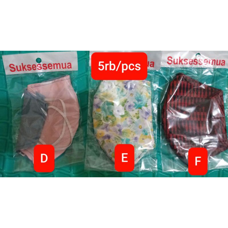 Masker 2 lapis