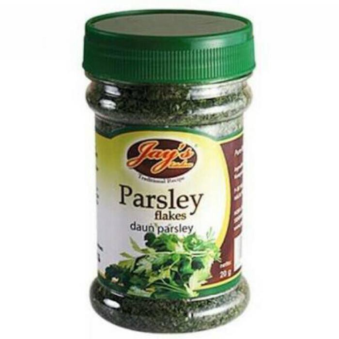 

JAYS PARSLEY FLAKES 20 GRAM DAUN PARSLEY JAYS KITCHEN BERKUALITAS