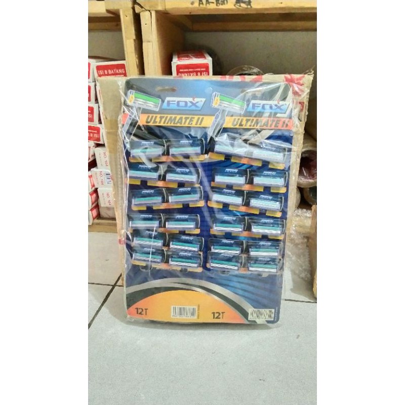 Pisau Cukur Fox Ultimate II isi 24 pcs