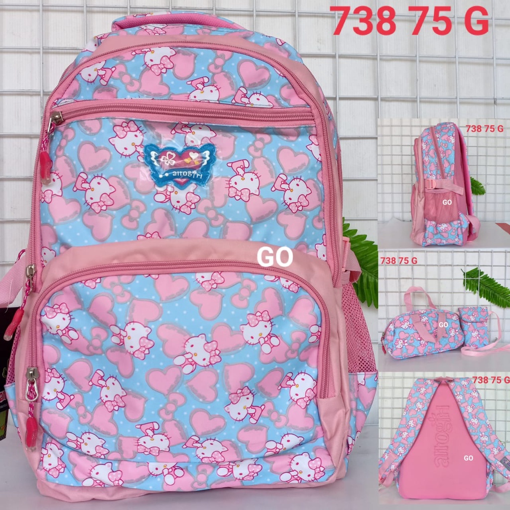 gos TAS RANSEL ALTO ANAK SILVERGIRL C4 Karakter Tas Sekolah Anak Perempuan