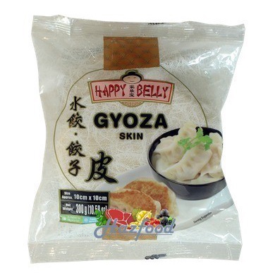 

Happy Belly Frozen Gyoza Skin / Kulit Pangsit / Kulit Dumpling 300grm