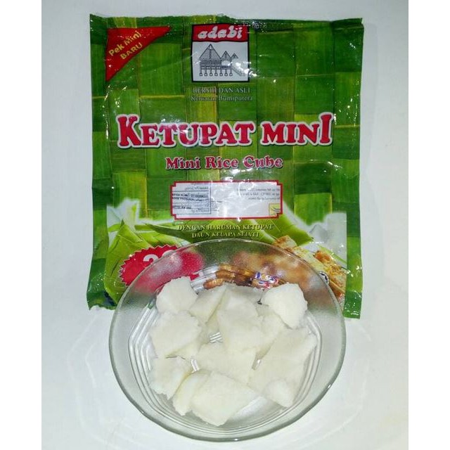 Ketupat mini adabi instant isi 30 pcs