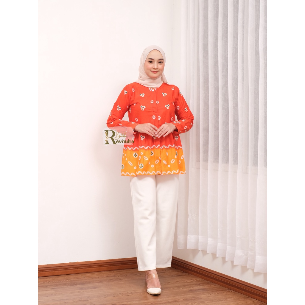 Blouse Jumputan