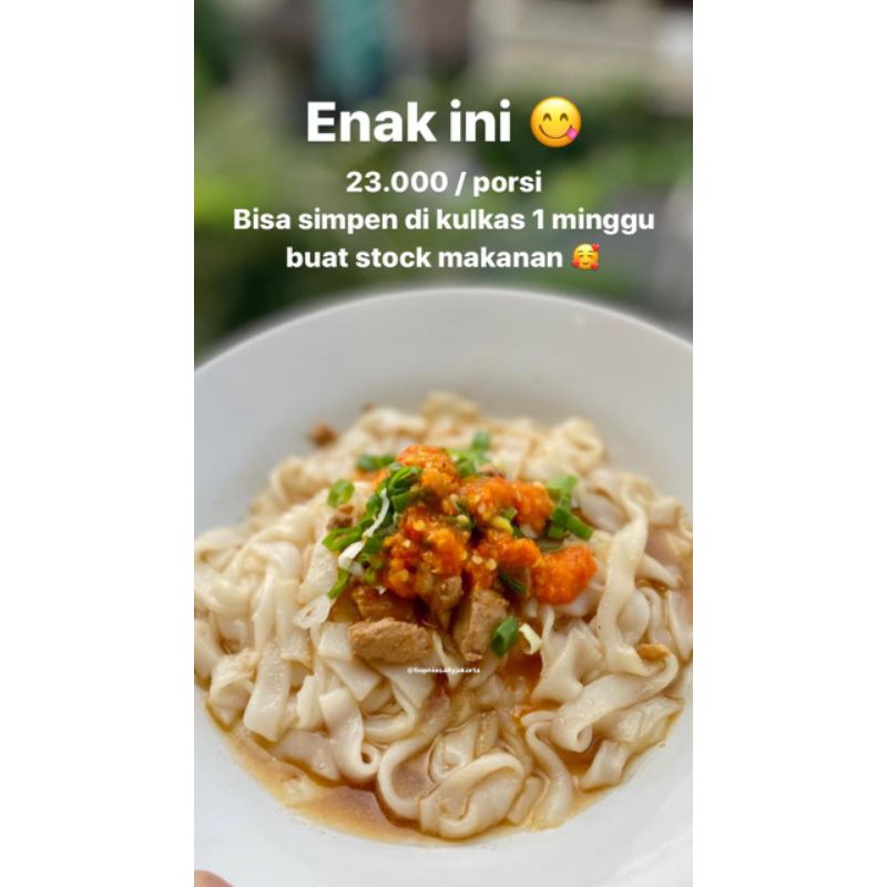 

Kwetiau Ayam Homemade Halal