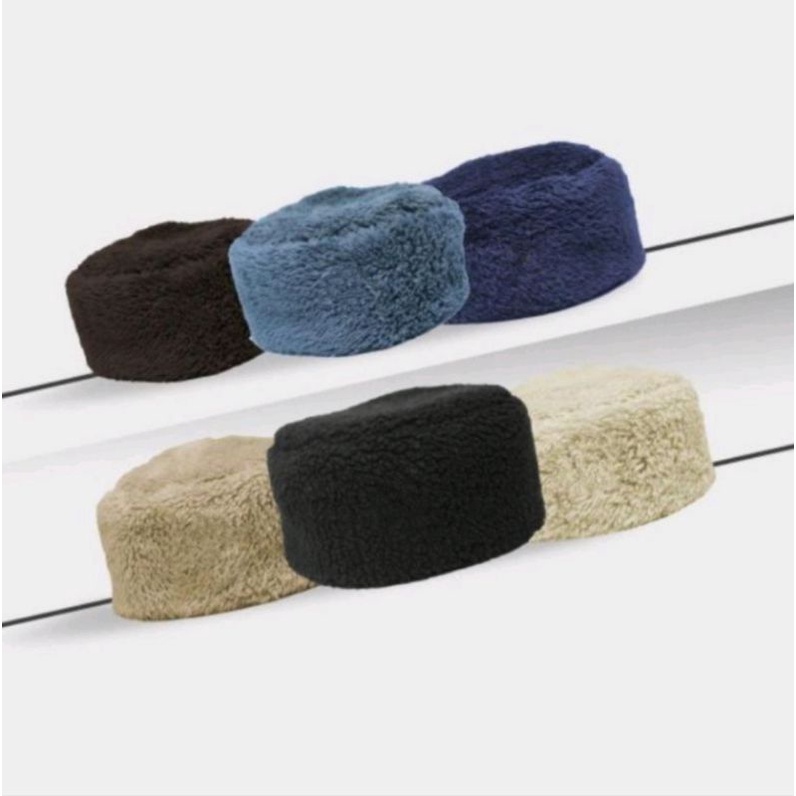 Peci Songkok Bulu Rusia | Peci Bukhari Bulu | Peci Bukhara | Kopiah Rusia | Peci Rusia Peci maiyah P