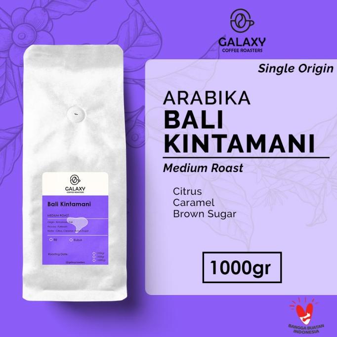 

Kopi Arabika Bali Kintamani Arabica Coffee Beans 1000gr (biji/bubuk)