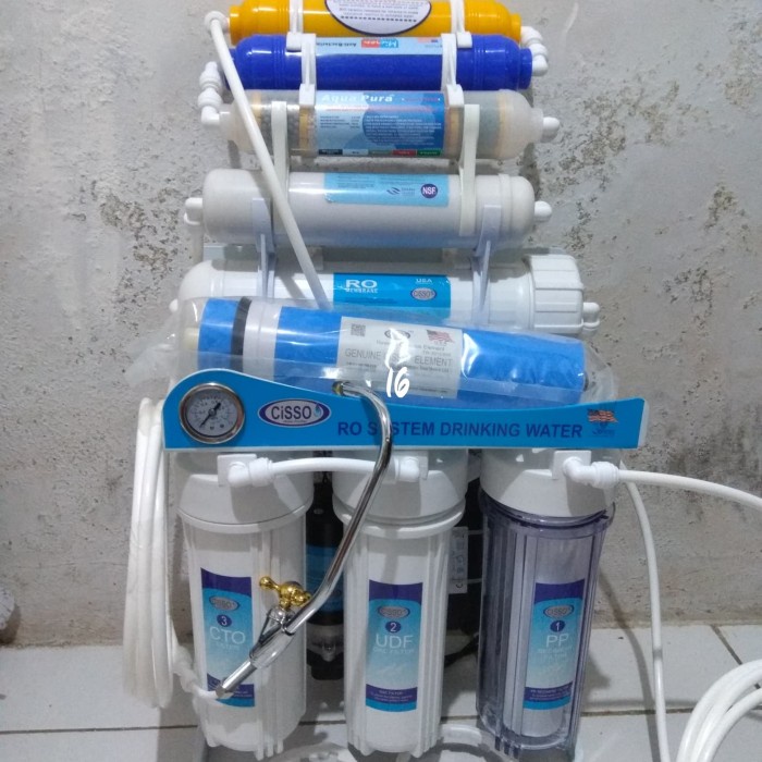 Mesin RO Cisso 500gpd 12 step