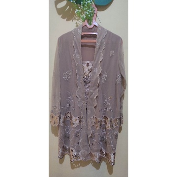 Preloved/Kebaya Brokat/Kondangan Setelan/KutuBaru