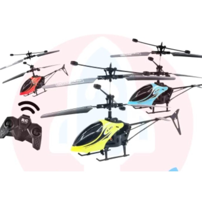 Helikopter dengan Cahaya Listrik Terbang Mainan Radio Remote Control Pesawat Indoor Outdoor Permainan Model Hadiah ulang tahun helikopter remote control helicopter remot