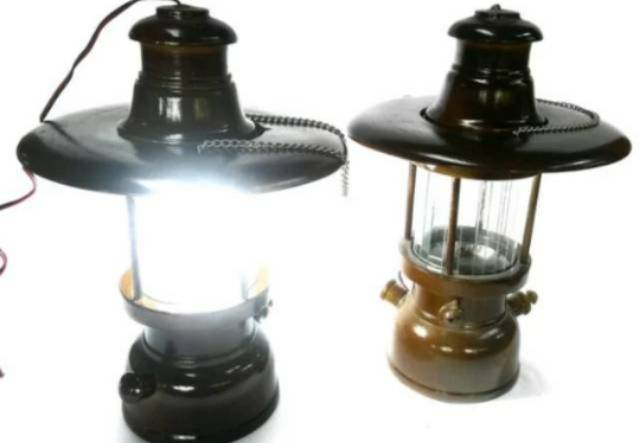 (BISA COD) KAP LAMPU PETROMAK KAYU JATI ASLI UKURAN BESAR  38 x 15 cm DEKORASI HIASAN KAMAR RUMAH