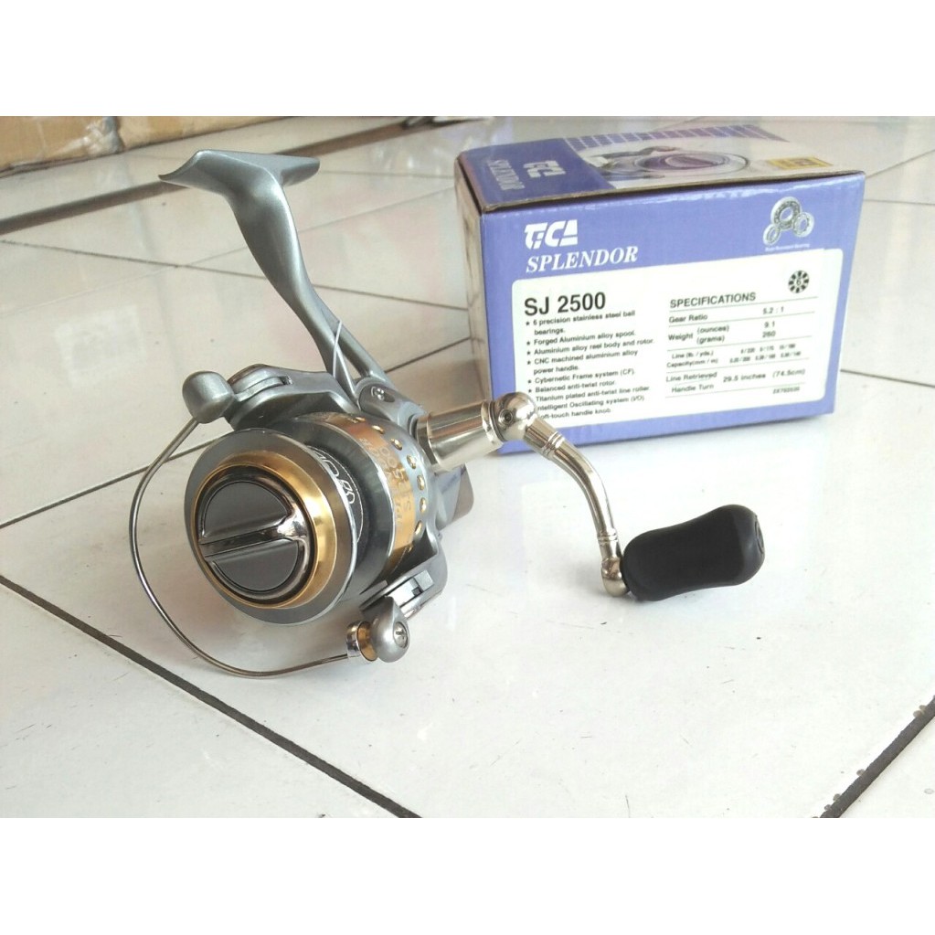 reel Spinning Tica splendor 2500