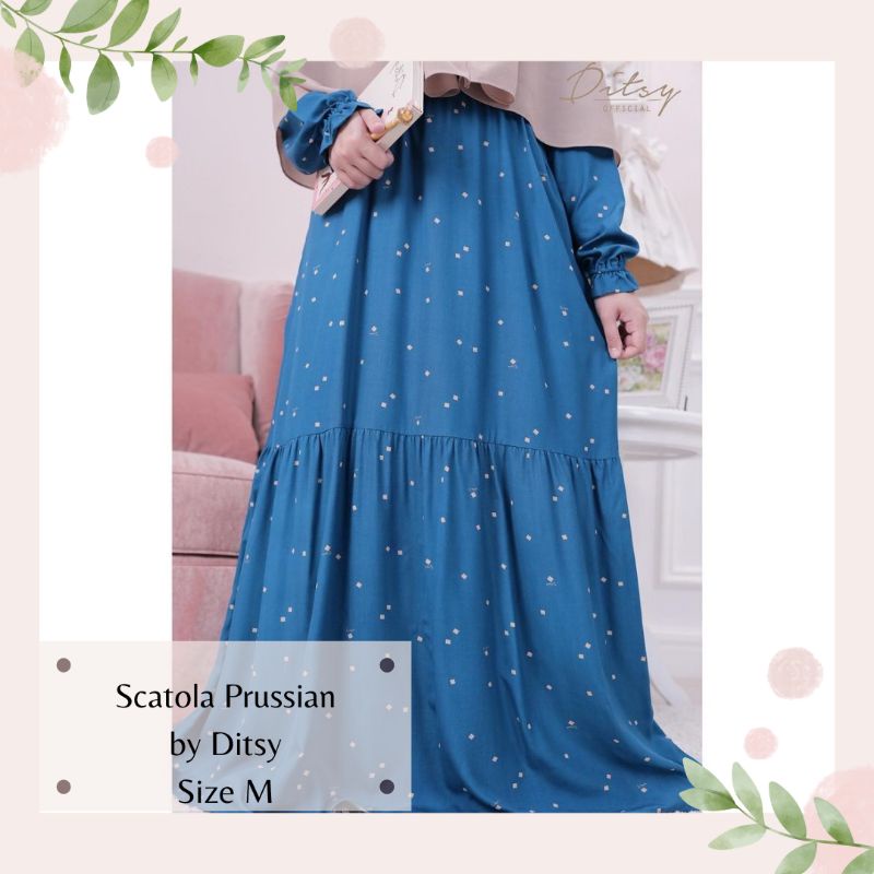 DITSY NIGHTGOWN SCATOLLA PRUSSIAN NIGHTGOWN NG DITSY ORIGIN