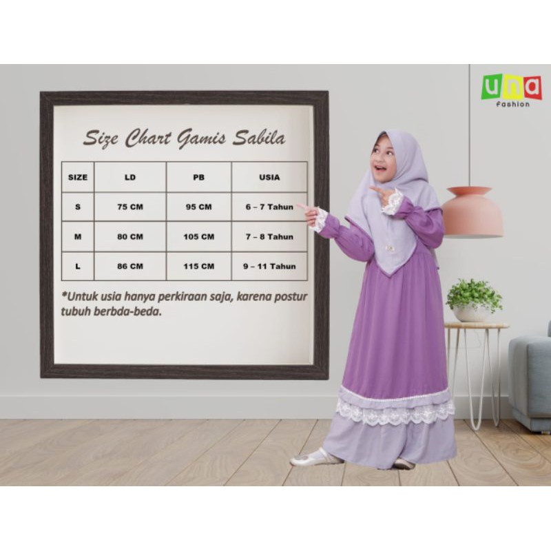gamis SABILA