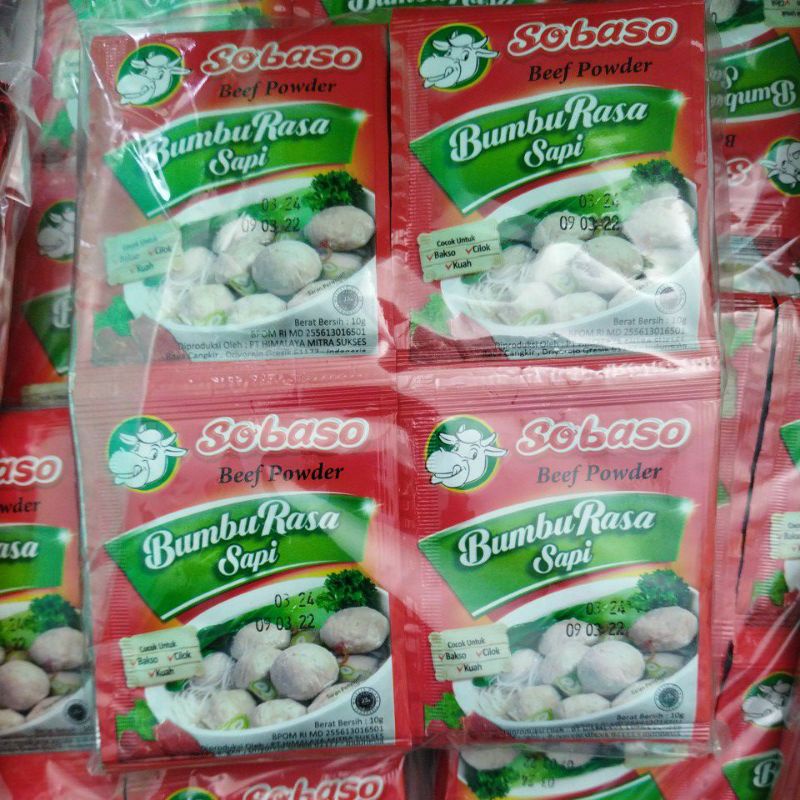 

Bny31 Sari Daging, Bumbu ekstrak daging, Aroma Daging 10g (1 Pack)