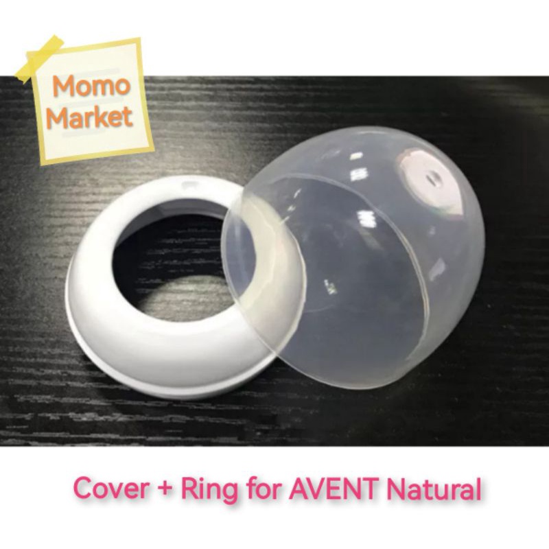 Screw Cap Ring + Cover untuk Botol AVENT Natural