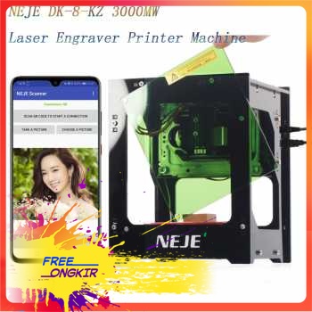 NEJE Laser Engraver Printer 3000mW - DK-8-KZ -  (ORIGINAL)