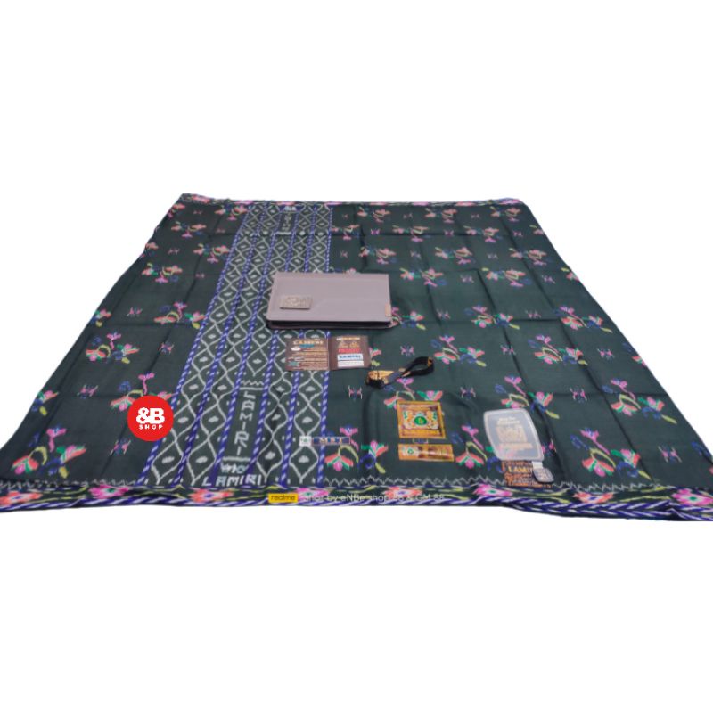 sarung lamiri S90 original MST full sutra Kembang hitam
