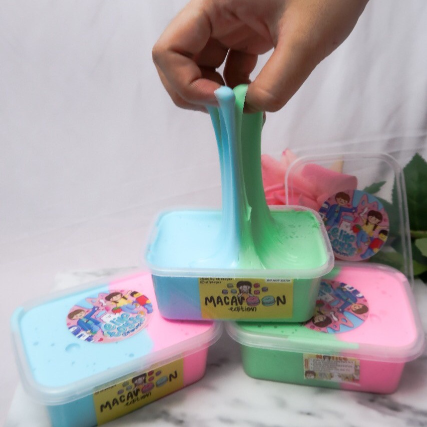 MACAROON SLIME 200GRAM BY ELIPTOYS BEST SELLER