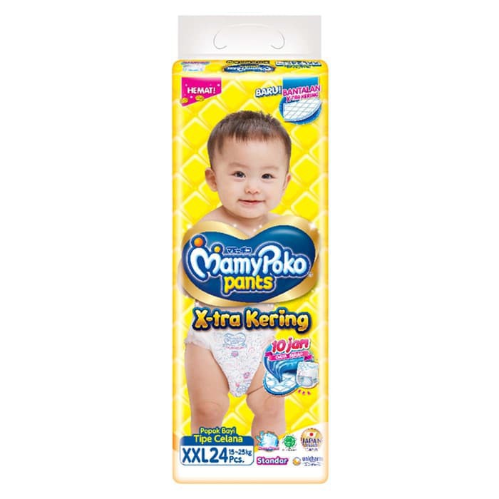 MAMYPOKO PANTS STANDAR XTRA KERING S38 / M32/ L28 / XL26 / XXL24