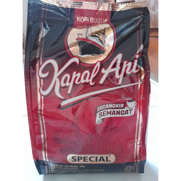 

Kopi kapal Api Special 380 gr merah