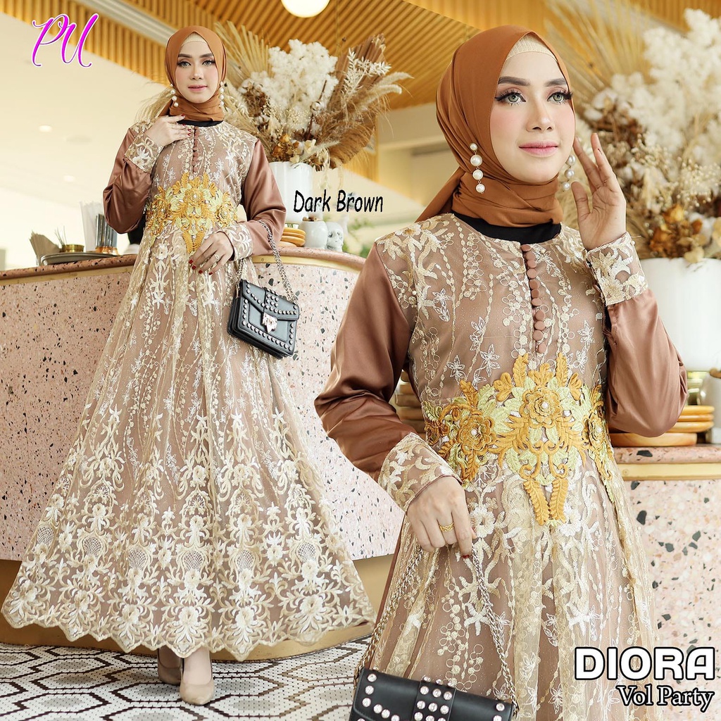 DIORA Gamis Pesta Gamis Bridemaids