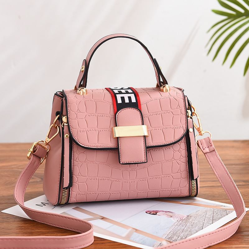 BJ81617 - BLACK/BROWN/GRAY/GREEN/KHAKI/PINK - TAS SLEMPANG JINJING TOTEBAG HANDBAG TAS WANITA FASHION IMPORT MODIS ELEGAN TERMURAH TERLARIS TERBARU BAGSTORE JAKARTA TAS BATAM JT11071 GT1617