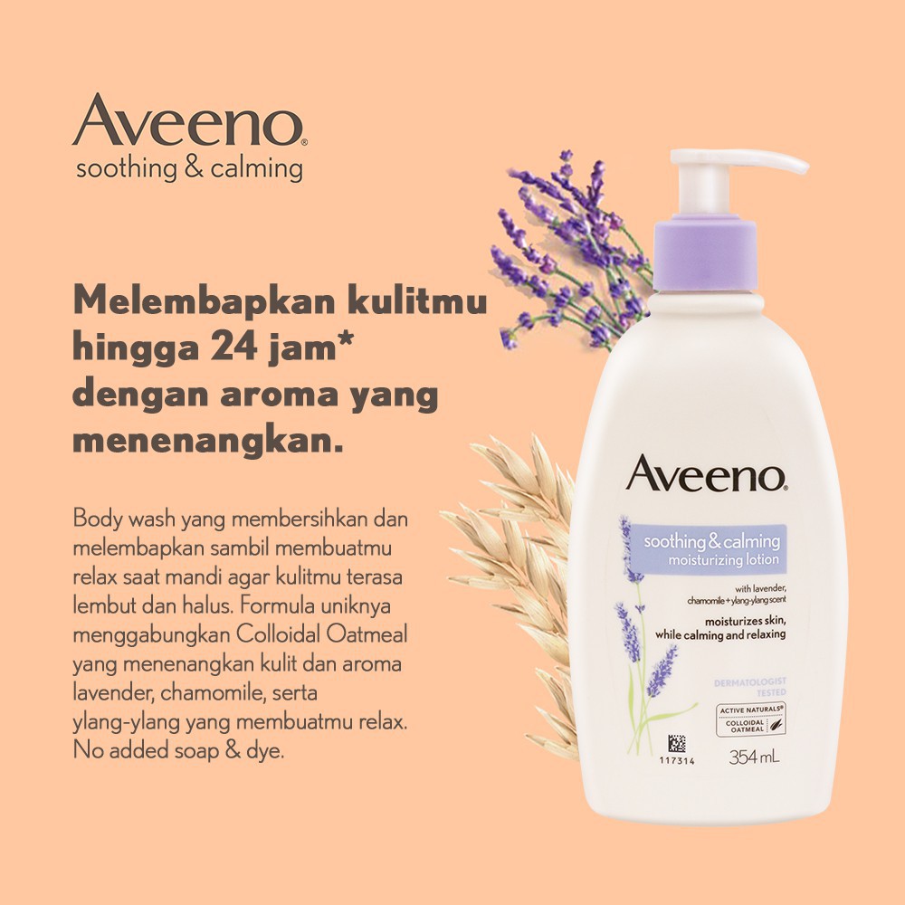 AVEENO SOOTHING &amp; CALMING LOTION 354ML