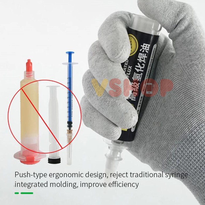 FLUX PASTA HYDROGENATED RELIFE F-20 MINYAK PASTA SOLDER 10CC