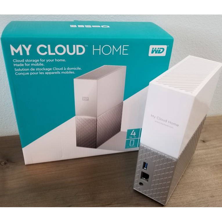 WD My Cloud Home 4TB Personal Cloud Storage