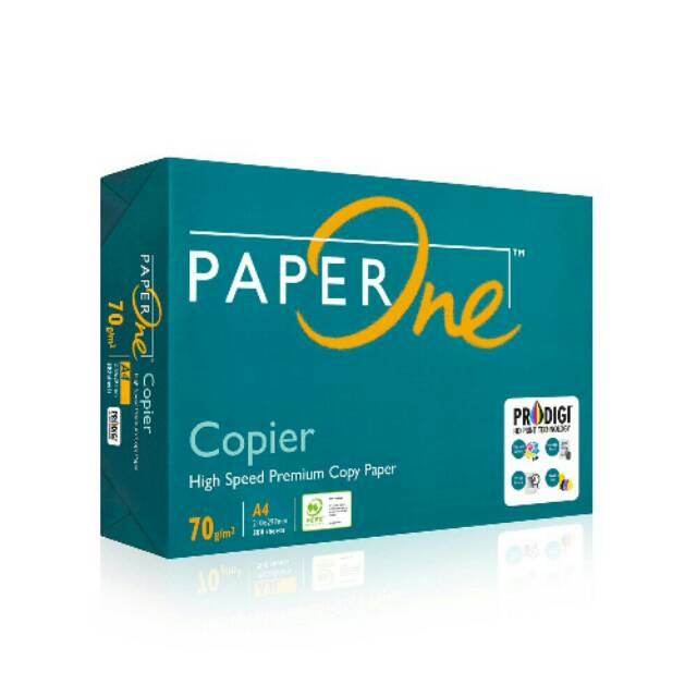

Paper one HVS A4 70gr