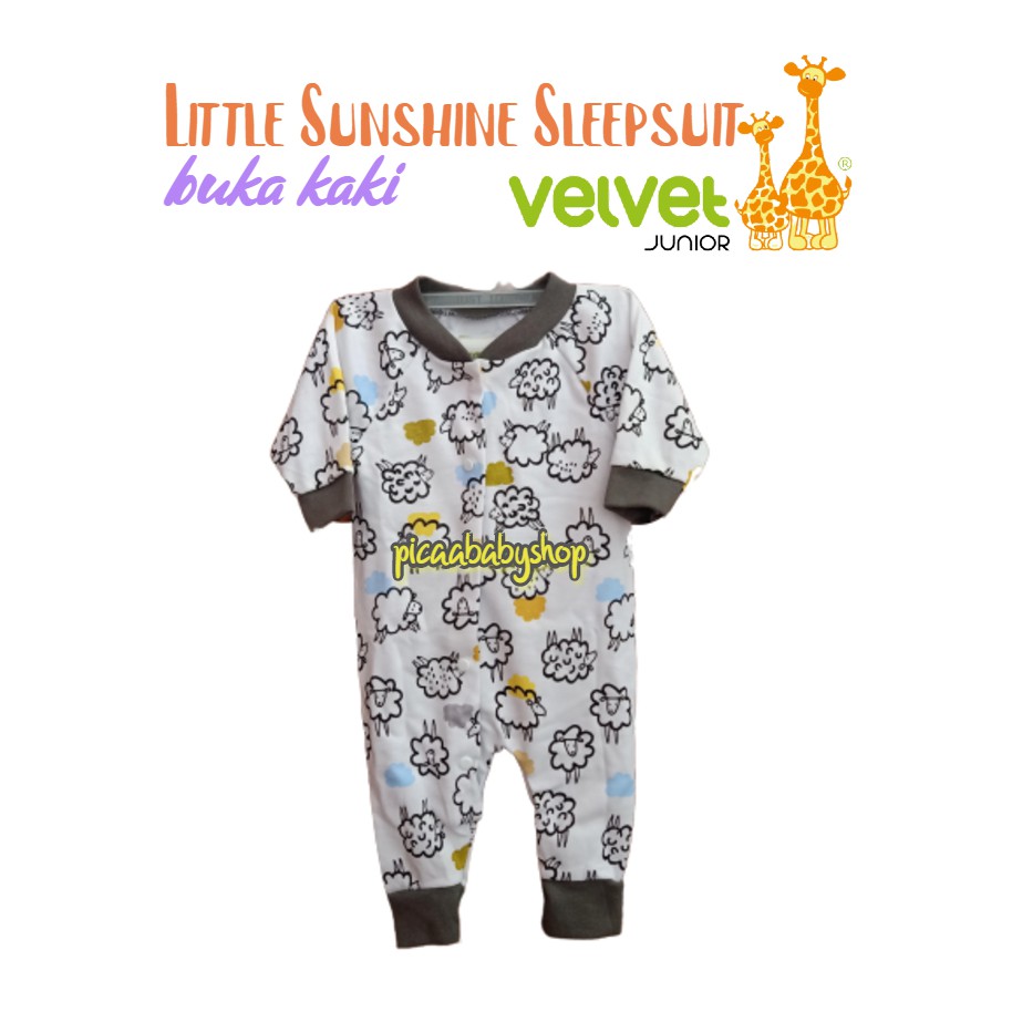 VELVET- Little Sunshine Sleepsuit Jumper NB (0-3 bulan)