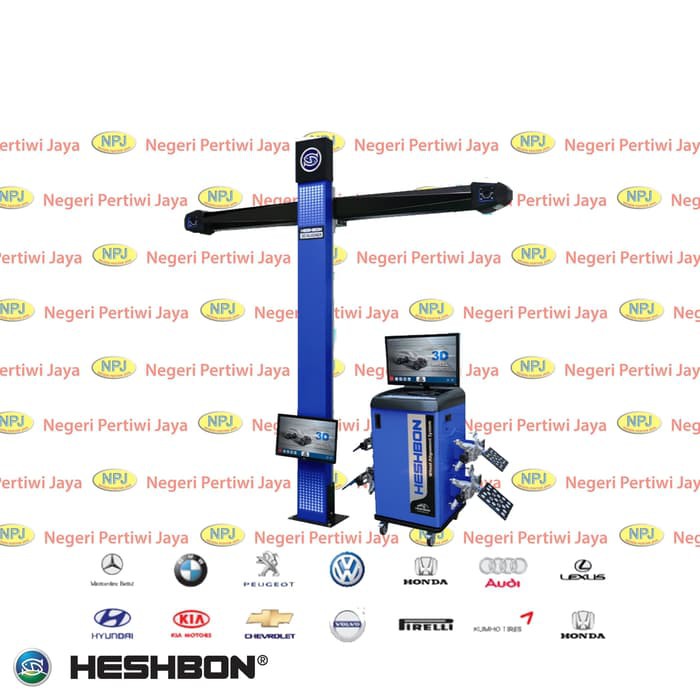 BOOKING FEE Heshbon Wheel Alignment 3D Spooring HA-7000
