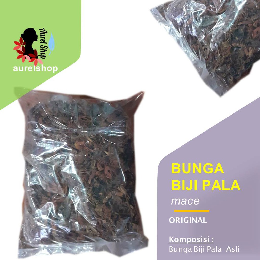 

Bunga Biji Pala kering 1 kg / Fuli / Cempra / Mace / Kembang Pala