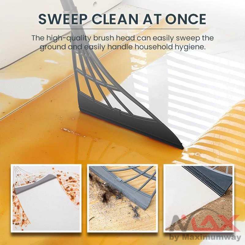 Sapu Lantai JAMAN NOW Sapu Karet Magic Rubber Broom Floor Sweeper lebih dari sapu ijuk sapu plastik